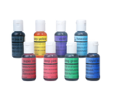 8-color Kit Airbrush Color 0.67 oz. (20 ml bottles) - Classic